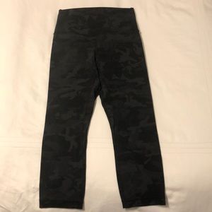 Lululemon Align camo leggings.